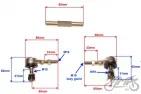 ROD ASSY, STEERING W/ENDS MINI ATV 110