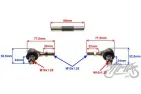 ROD ASSY, STEERING W/ENDS MINI ATV 50/110/125