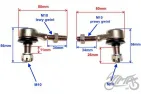 END, STEERING ROD CONE