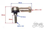 END SET, STEERING ROD RH ATV B