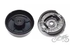 HUB, WHEEL FRONT LH W/DRUM BRAKE 4 BOLTS