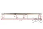 AXLE, REAR WHEELS ATV 200 LC, ECE