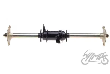 AXLE, REAR WHEELS SET W/O SPROCKET&DISC BRAKE ROTOR ATV90/110