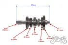 SHAFT, DRIVE ATV XY250 STXE