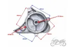 COVER, STARTER MOTOR GEAR ATV250 STXE