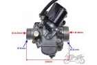 KARBIURATORIUS ATV XY150ST GY6 150CC