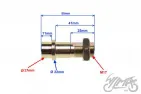 AXLE, REAR SPROCKET 50Q-2E