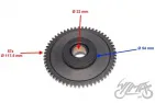 GEAR, STARTER MOTOR XY150-17