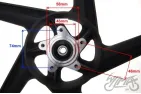 RIM, FRONT WHEEL FOR SHINERAY XY125-10D