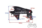 SUPPORT, REAR WHEEL RH QUANTUM
