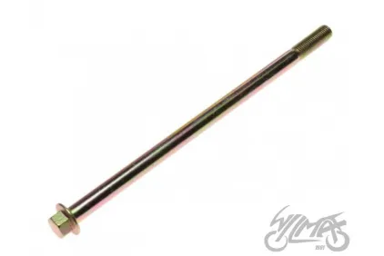 AXLE, FRONT WHEEL M10x195mm