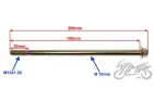AXLE, FRONT WHEEL M10x195mm