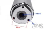 MUFFLER 4T W/CATALYSER JONWAY SHOTGUN