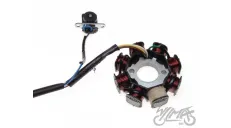 STATOR ASSY, GENERATOR/IGNITER+FLYWHEEL N.A.125