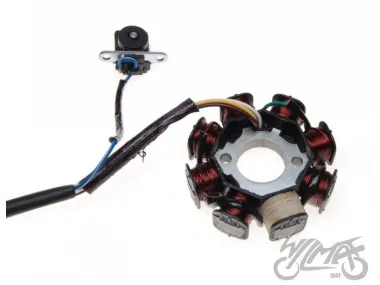 STATOR ASSY, GENERATOR/IGNITER+FLYWHEEL N.A.125