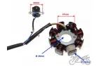 STATOR ASSY, GENERATOR/IGNITER+FLYWHEEL N.A.125