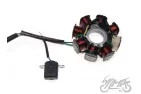 STATOR ASSY, GENERATOR/IGNITER+FLYWHEEL N.A.125
