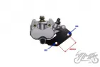 CALIPER, REAR BRAKE N.A125 PADS AW0909