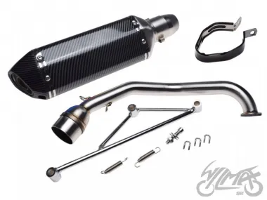 MUFFLER JONWAY NEW ADVENTURE 125 GY6 4T