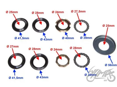 BEARING SET, STEERING