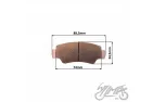 REAR BRAKE PAD SET FOR CF MOTO OEM