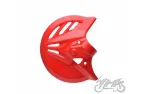 GUARD, BRAKE DISC ROTOR COVER RED FOR HONDA CRF