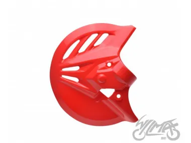 GUARD, BRAKE DISC ROTOR COVER RED FOR HONDA CRF