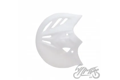 GUARD, BRAKE DISC ROTOR COVER WHITE FOR HONDA CRF