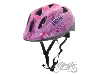 HELMET BICYCLE KID M PINK