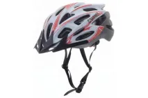 DVIRATININKO ŠALMAS L BALTAS/RAUDONAS