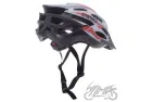 HELMET BICYCLE L WHITE/RED