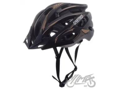 HELMET BICYCLE M BLACK/GOLD