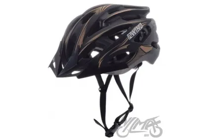 HELMET BICYCLE L BLACK/GOLD