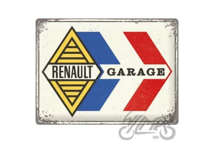 TIN SIGN 30x40 RENAULT GARAGE 23376