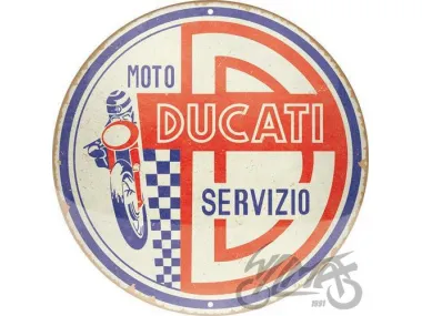APVALI LENTELĖ 35cm DUCATI MOTO 25109