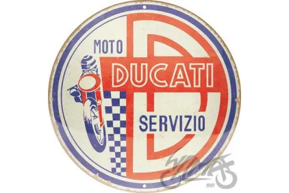 APVALI LENTELĖ 35cm DUCATI MOTO 25109