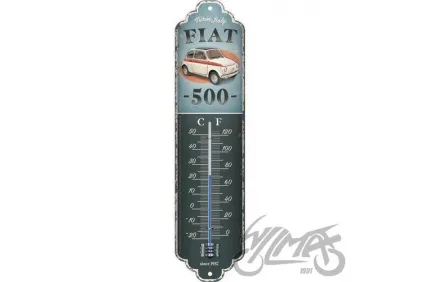 THERMOMETER FIAT 500 TURIN ITALY 80372