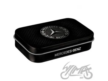 MĖTYNIŲ SALDAINIŲ DĖŽUTĖ MINTBOX XL MERCEDES BENZ LOGOTIPAS 82129
