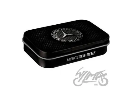 MĖTYNIŲ SALDAINIŲ DĖŽUTĖ MINTBOX XL MERCEDES BENZ LOGOTIPAS 82129