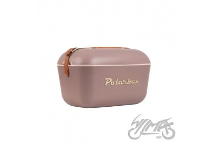 ŠALTKREPŠIS, KELIONINIS ŠALDYTUVAS POLARBOX AUKSO MAUVE PREMIUM 12L
