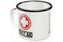 MUG ENAMEL FIRST AID 43207