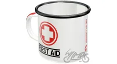 MUG ENAMEL FIRST AID 43207