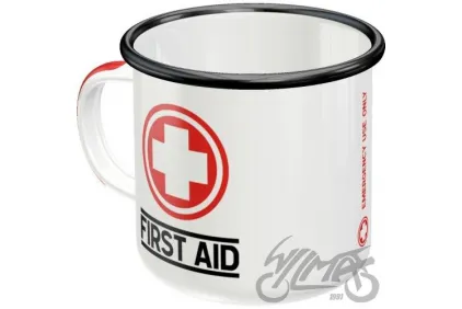 MUG ENAMEL FIRST AID 43207