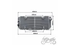 RADIATOR, COOLANT FOR YAMAHA TMAX 530 2012-2016