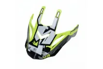 MX437 EVO PEAK CRUSHER BLACK H-V YELLOW