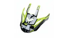 MX437 EVO PEAK CRUSHER BLACK H-V YELLOW