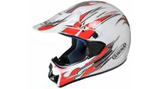 HELMET AWINA XXL WHITE-RED GRAPH ENDURO TN8686-30 W/O ECE