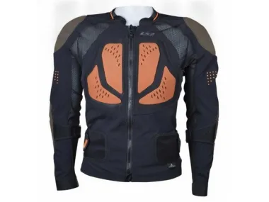 LS2 X-TERRAIN VYRIŠKA STRIUKĖ JUODA H-V ORANŽINĖ M DYDIS