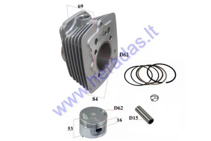 Cylinder for ATV quad bike, motorcycle 150cc