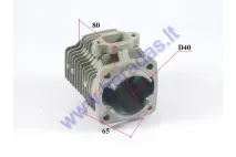 Cilindras ATV keturračio,motociklo 50cc dvitak D40